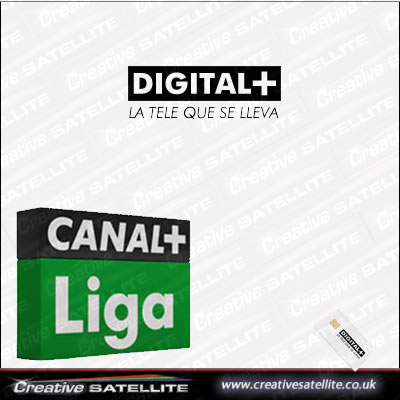 Digital Plus Spain La Liga 18 Months Viewing Card - Click Image to Close
