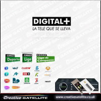 Digital Plus Spain Seleccion+ 18 Months viewing Card