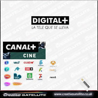 Digital Plus Spain Cine + 18 Month Viewing Card