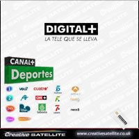 Digital Plus Spain Deporte 18 Months viewing Card