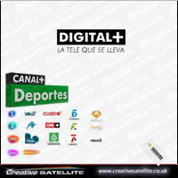 Digital Plus Spain Plus + 18 Month Viewing Card