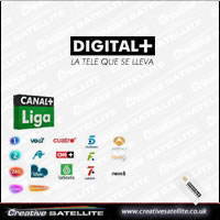 Digital Plus Spain La Liga 18 Months Viewing Card