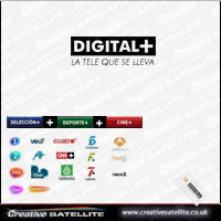 Digital Plus Spain Premium Plus 18 Months viewing Card